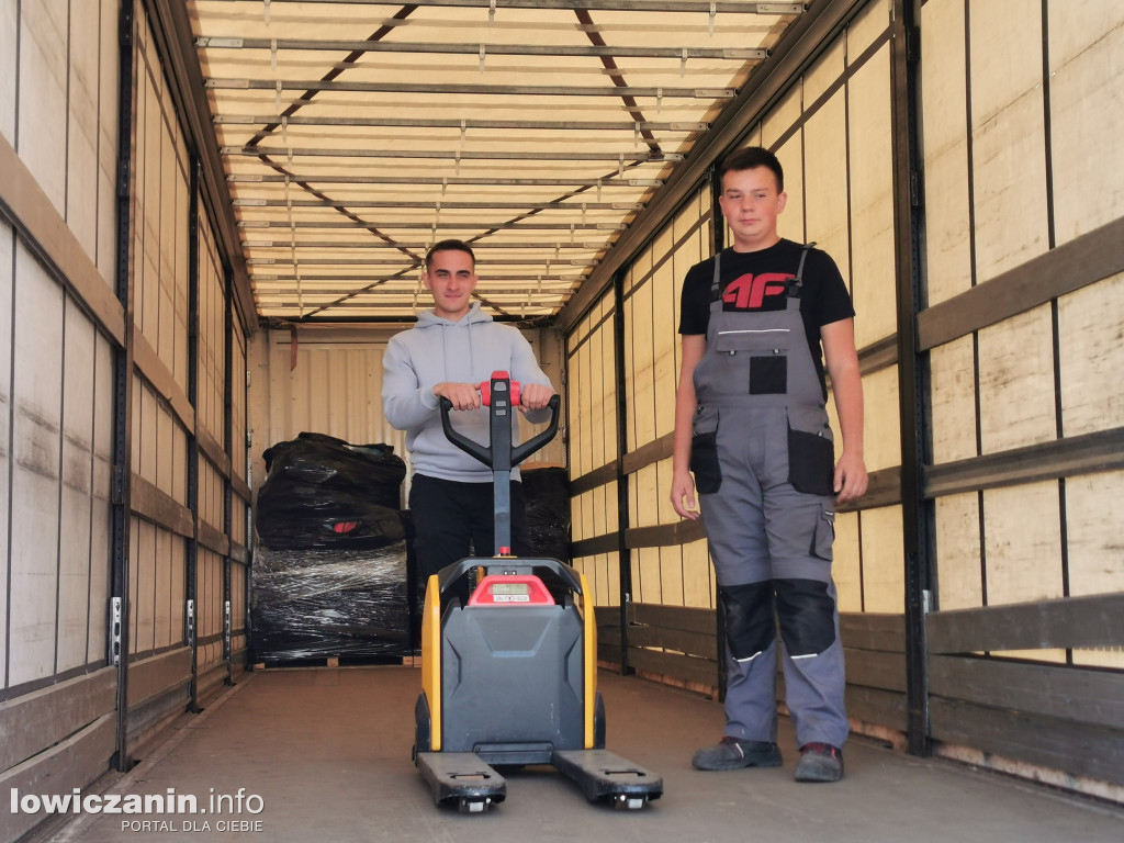 Transport z darami dla powodzian