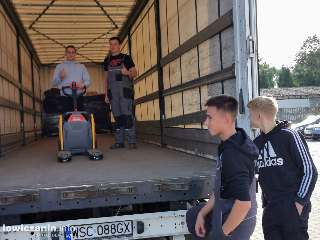 Transport z darami dla powodzian