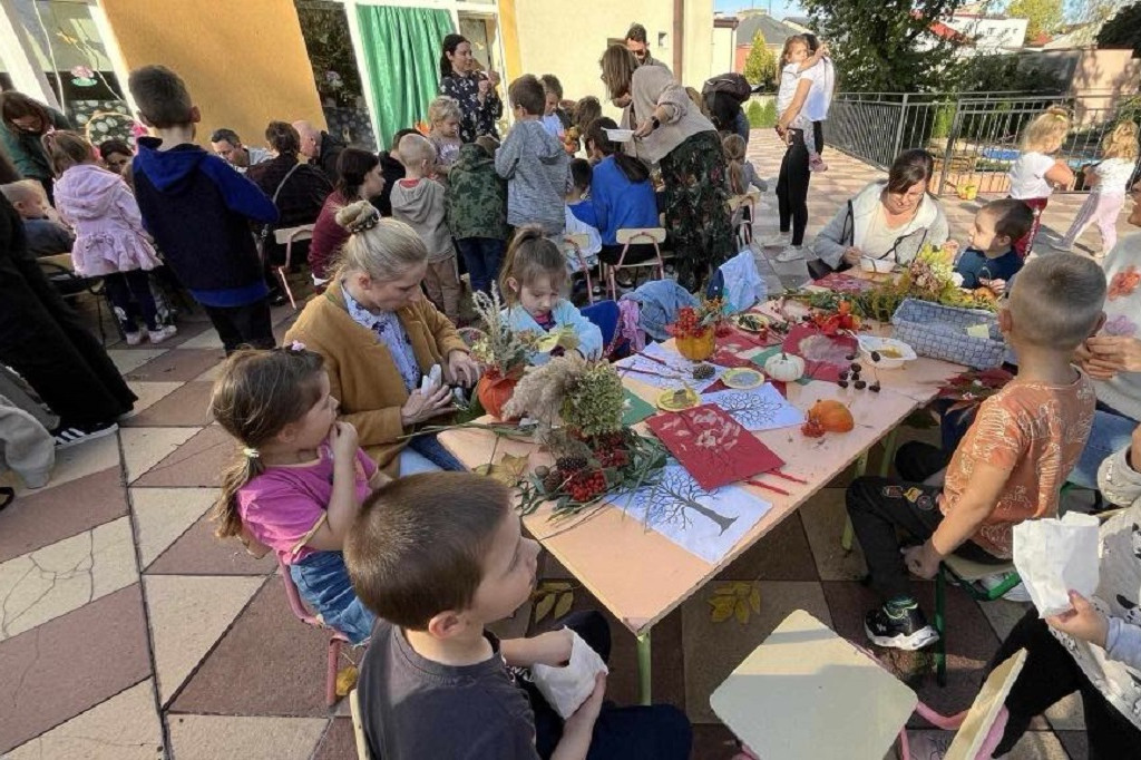 Warsztaty Jesienne w Przedszkolu nr 3 Pszczółka Maja w Łowiczu