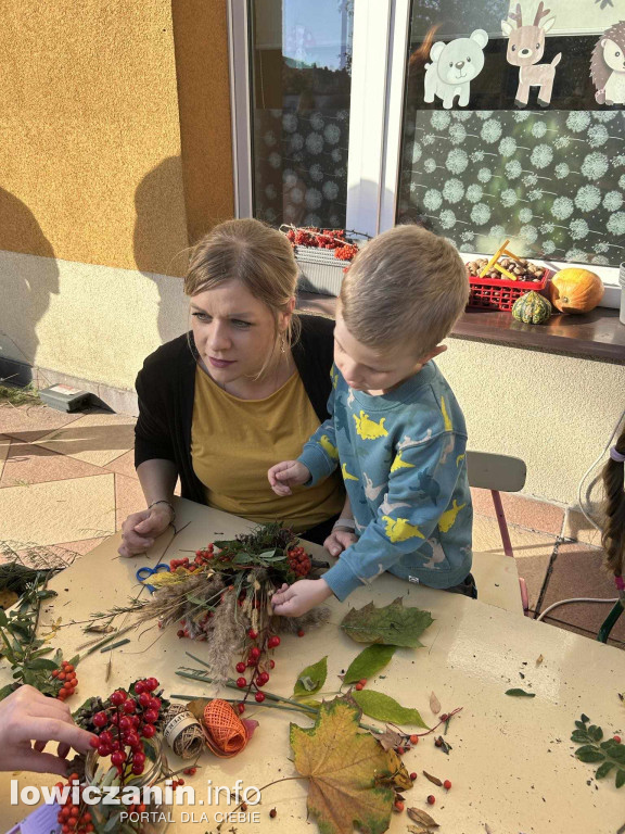 Warsztaty Jesienne w Przedszkolu nr 3 Pszczółka Maja w Łowiczu