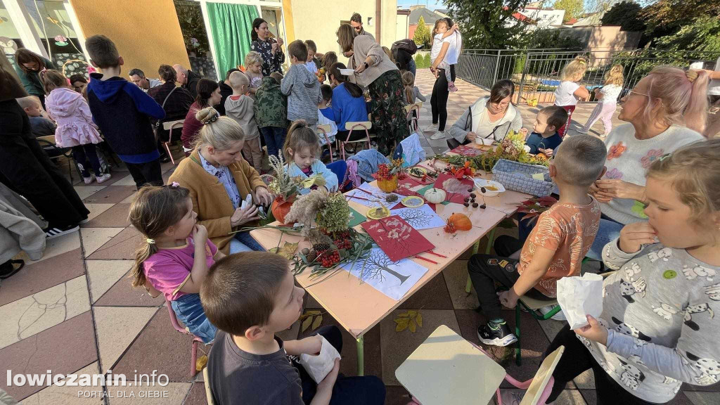 Warsztaty Jesienne w Przedszkolu nr 3 Pszczółka Maja w Łowiczu
