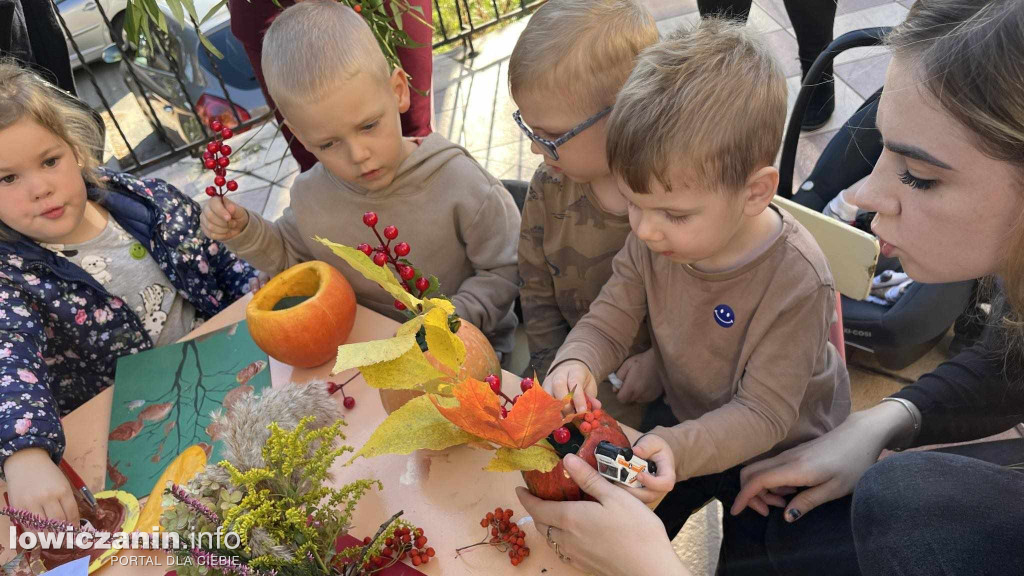 Warsztaty Jesienne w Przedszkolu nr 3 Pszczółka Maja w Łowiczu