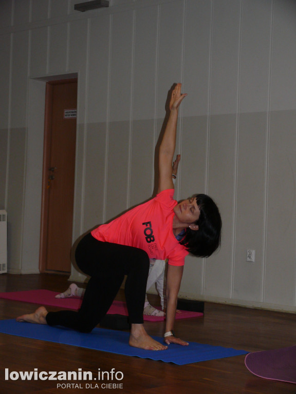 Charytatywna joga w Strykowie
