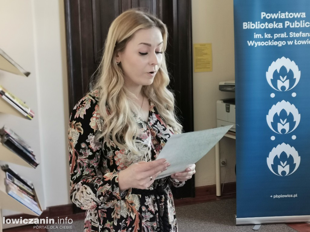 Jesienne wiersze w Bibliotece Powiatowej w Łowiczu