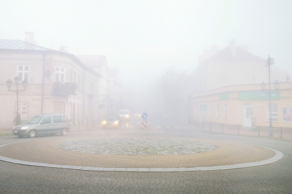 Mgła w Łowiczu