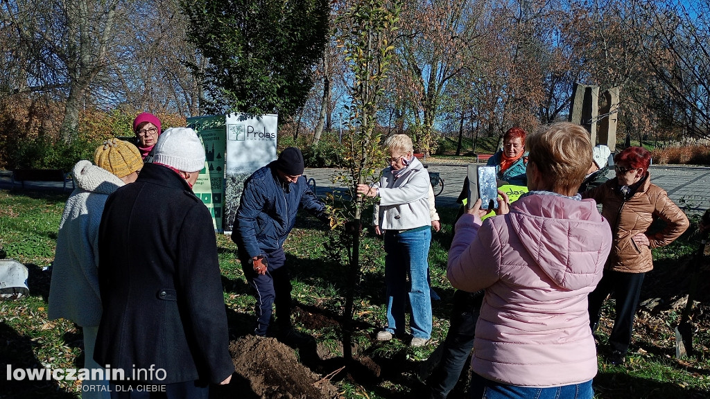 ŁUTW posadził kolejne drzewo z fundacją Prolas