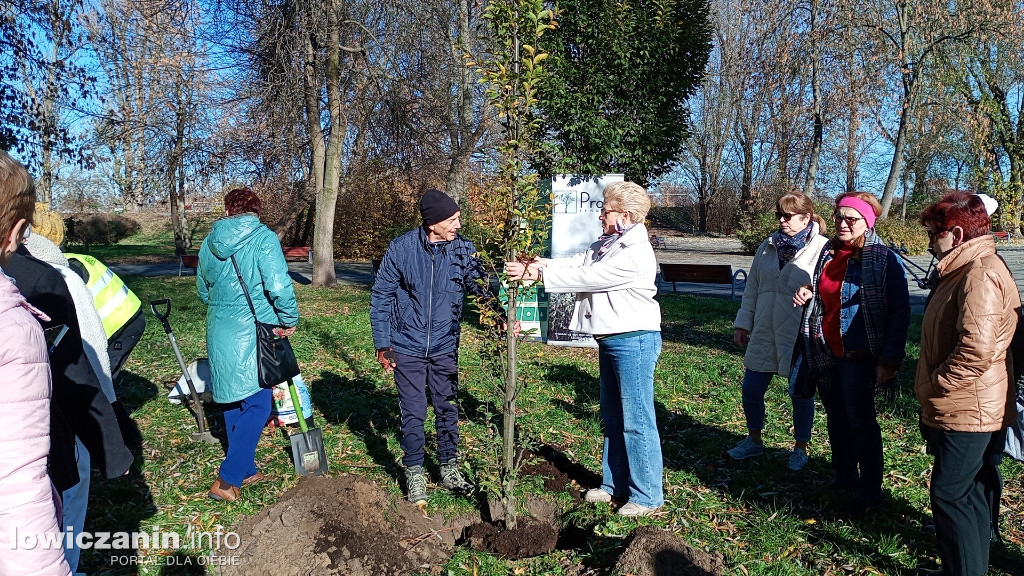 ŁUTW posadził kolejne drzewo z fundacją Prolas