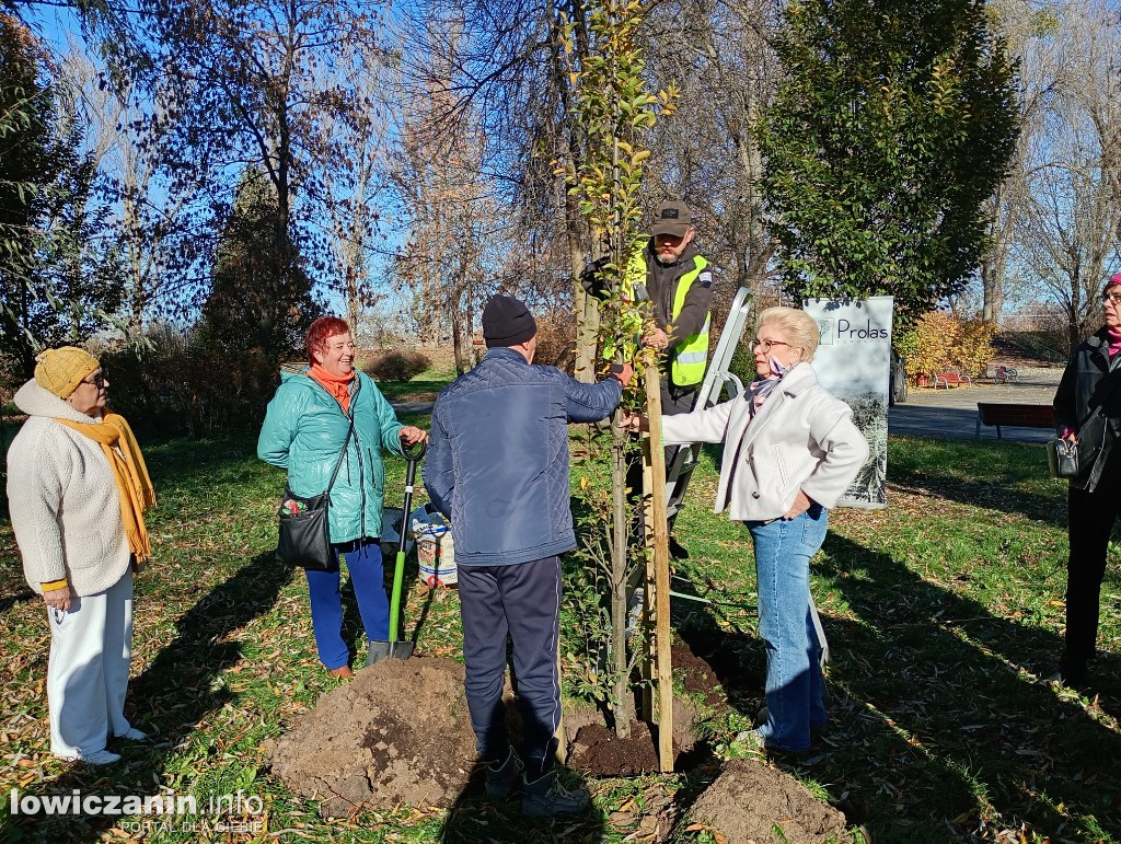 ŁUTW posadził kolejne drzewo z fundacją Prolas