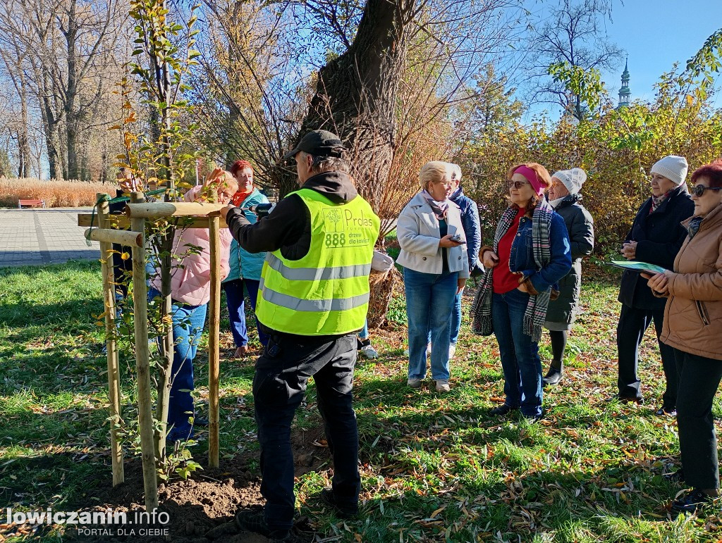 ŁUTW posadził kolejne drzewo z fundacją Prolas