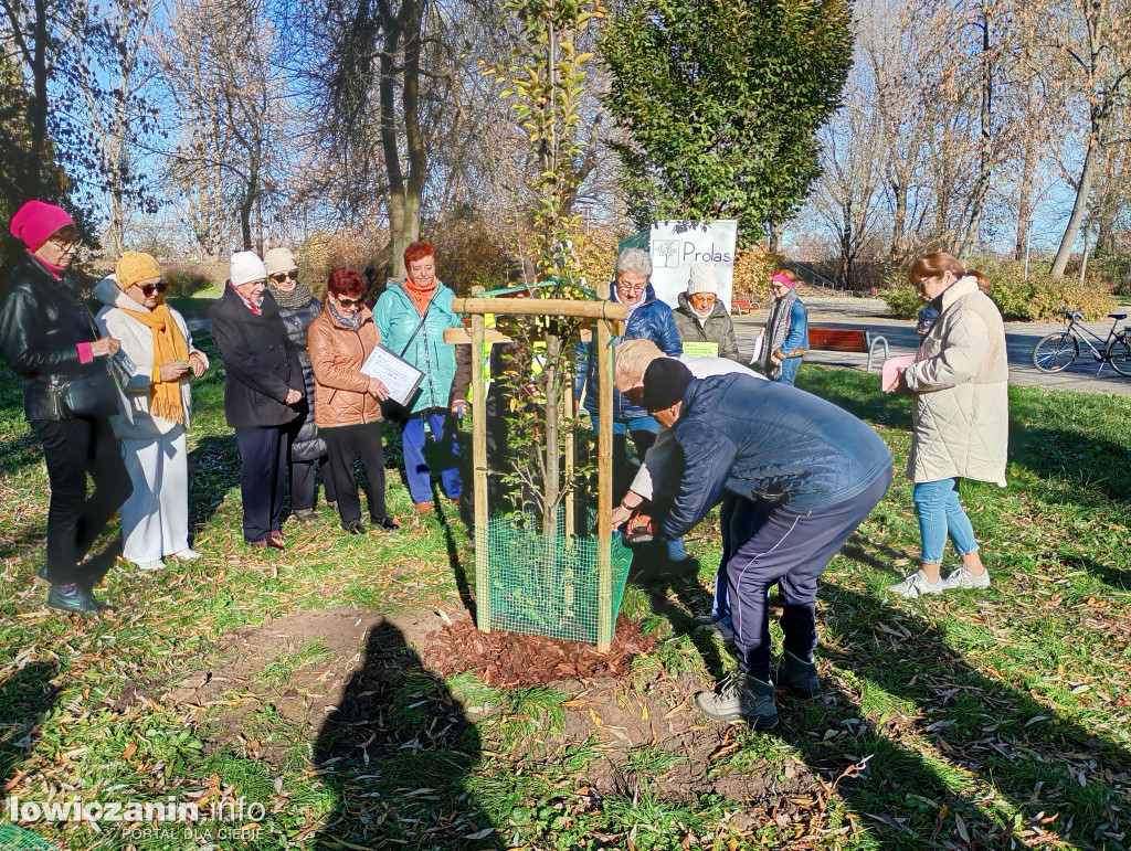 ŁUTW posadził kolejne drzewo z fundacją Prolas