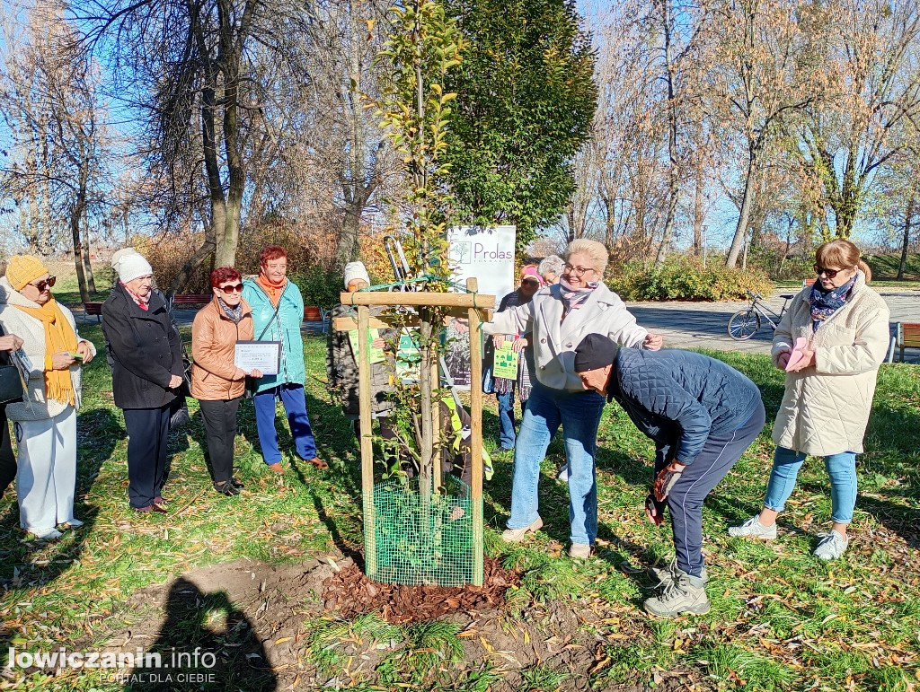 ŁUTW posadził kolejne drzewo z fundacją Prolas