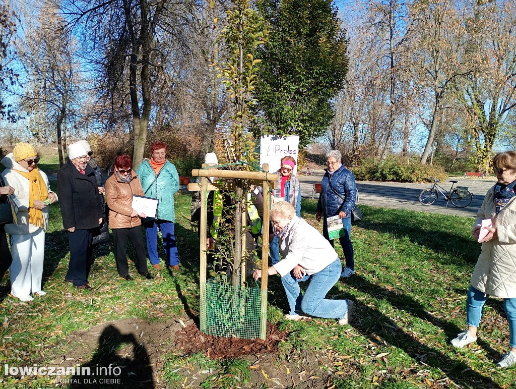 ŁUTW posadził kolejne drzewo z fundacją Prolas