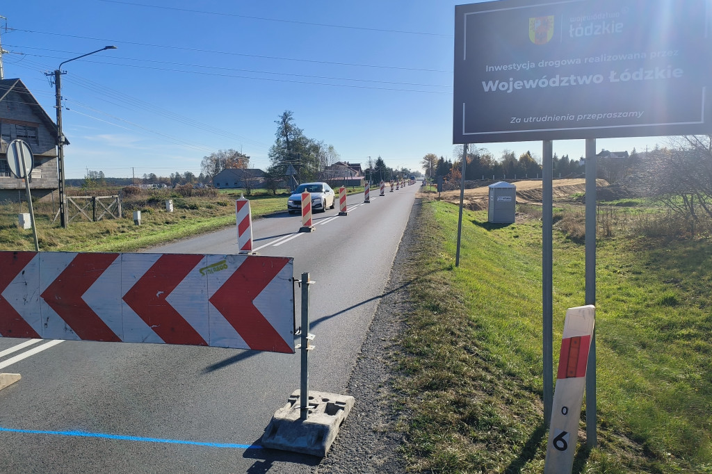 Prace na DW 704, na odcinku od DK14 do Łyszkowic