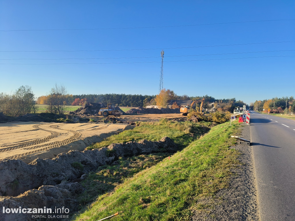 Prace na DW 704, na odcinku od DK14 do Łyszkowic