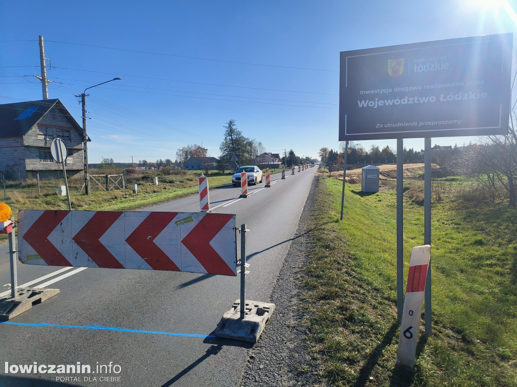 Prace na DW 704, na odcinku od DK14 do Łyszkowic