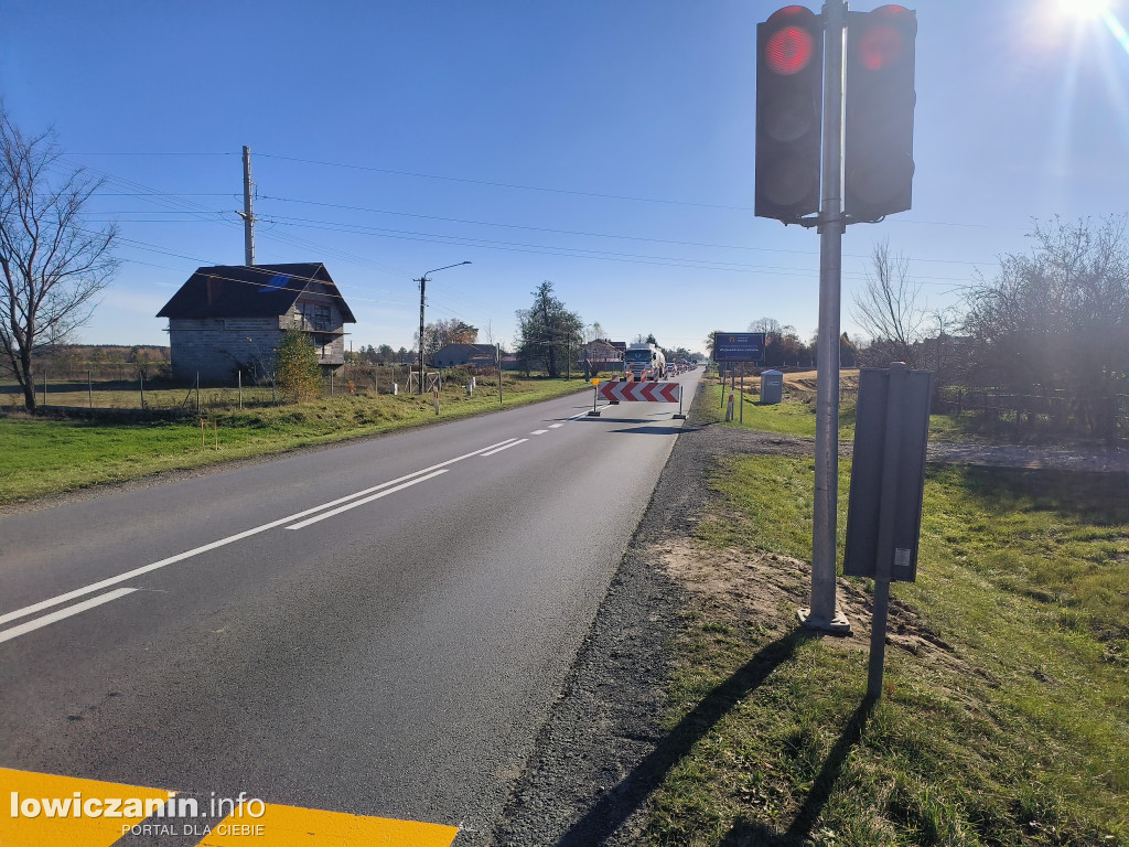 Prace na DW 704, na odcinku od DK14 do Łyszkowic