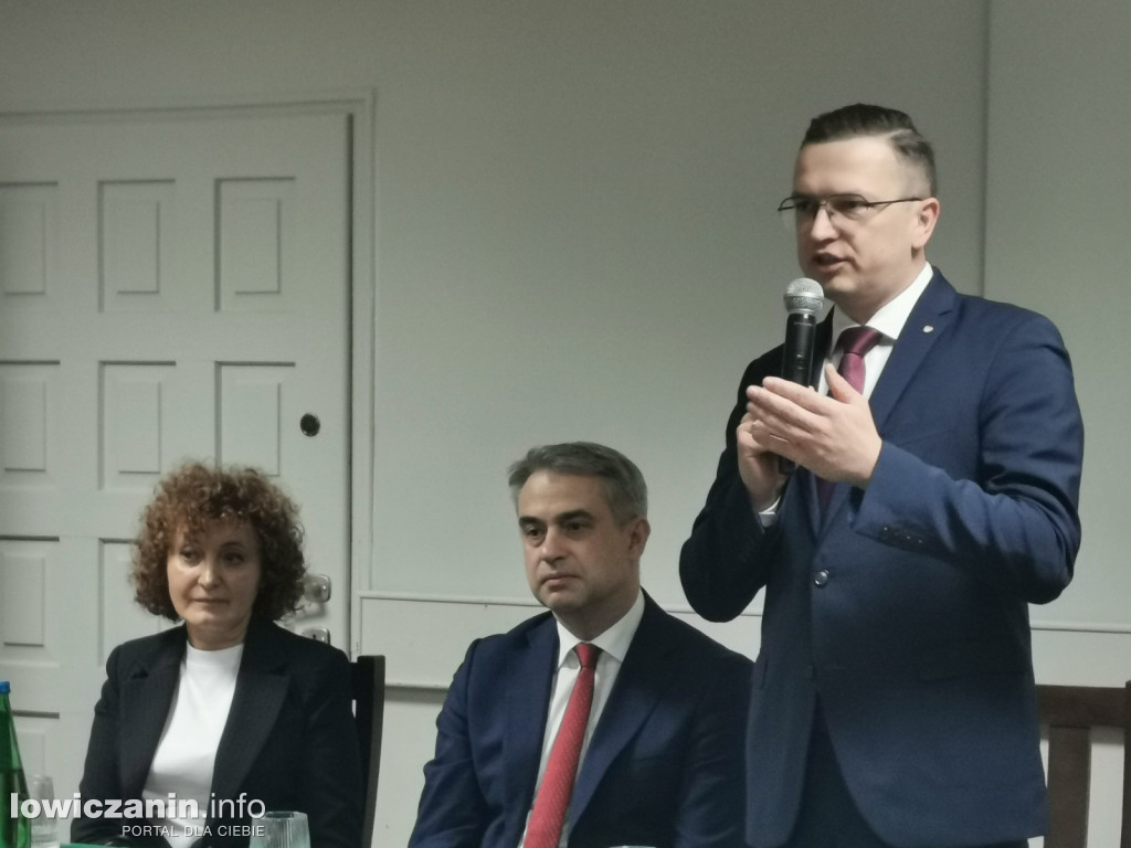 Spotkanie z wicepremierem K. Gawkowskim