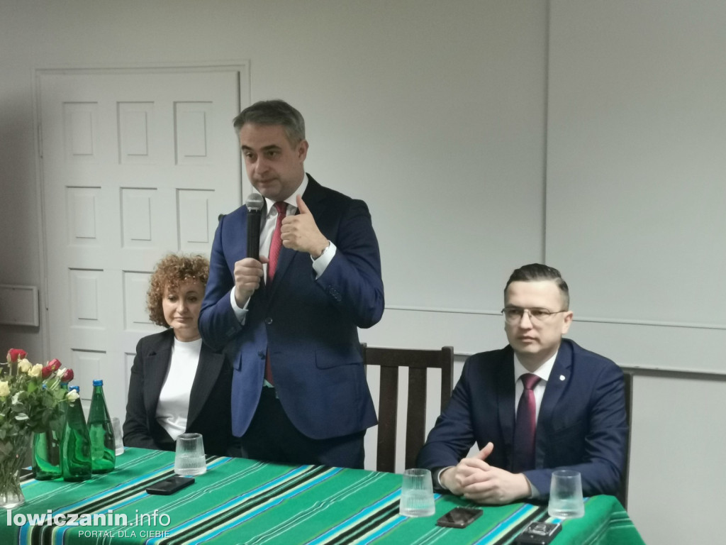 Spotkanie z wicepremierem K. Gawkowskim