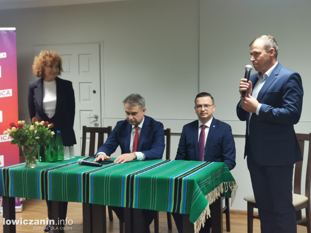 Spotkanie z wicepremierem K. Gawkowskim