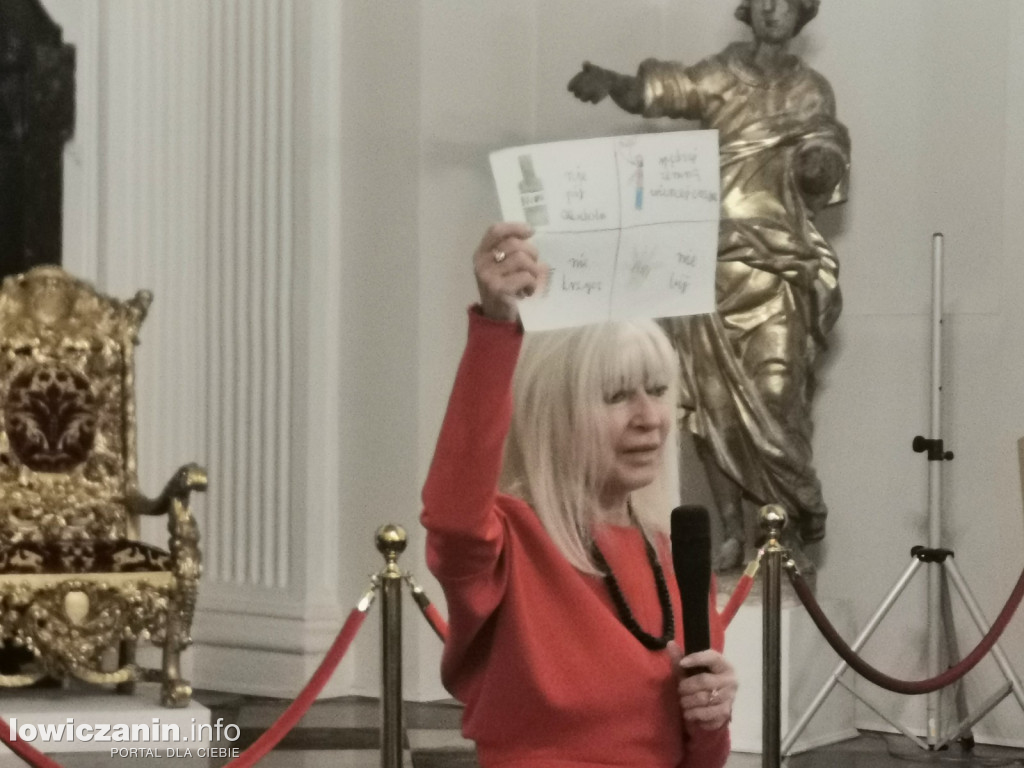 Spotkanie z Anną Marią Wesołowską w łowickim muzeum