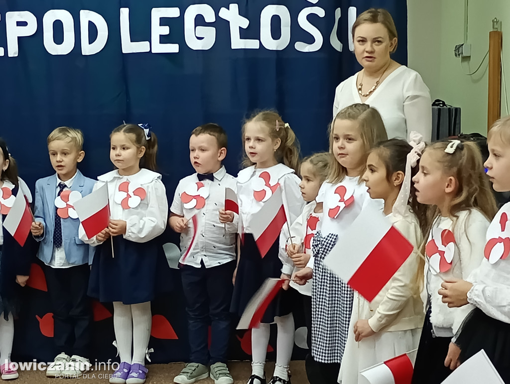 Przedszkolaki z łowickiej Stokrotki pamiętają o Dniu Niepodległości