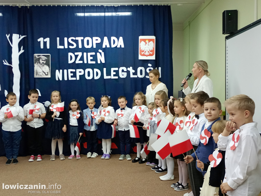 Przedszkolaki z łowickiej Stokrotki pamiętają o Dniu Niepodległości