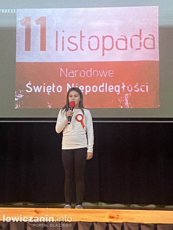 Święto Niepodległości w Szkole w Popowie