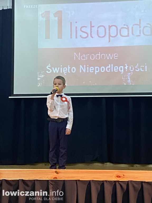 Święto Niepodległości w Szkole w Popowie