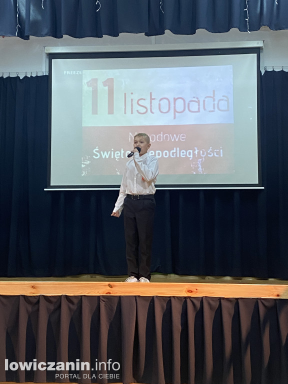 Święto Niepodległości w Szkole w Popowie