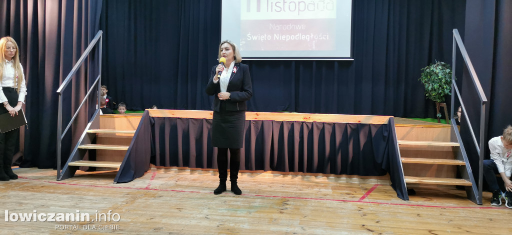 Święto Niepodległości w Szkole w Popowie