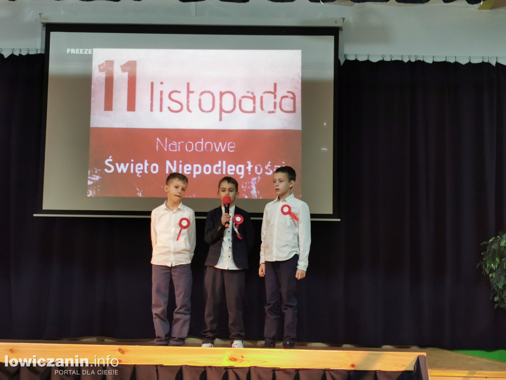 Święto Niepodległości w Szkole w Popowie
