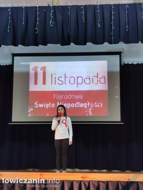 Święto Niepodległości w Szkole w Popowie