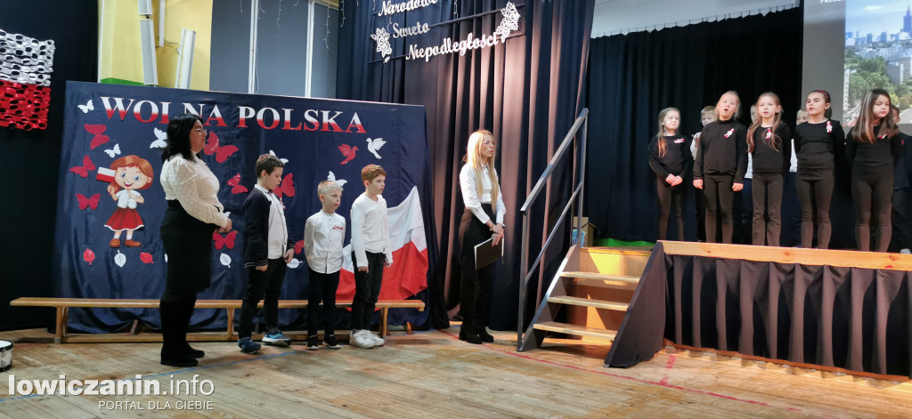 Święto Niepodległości w Szkole w Popowie