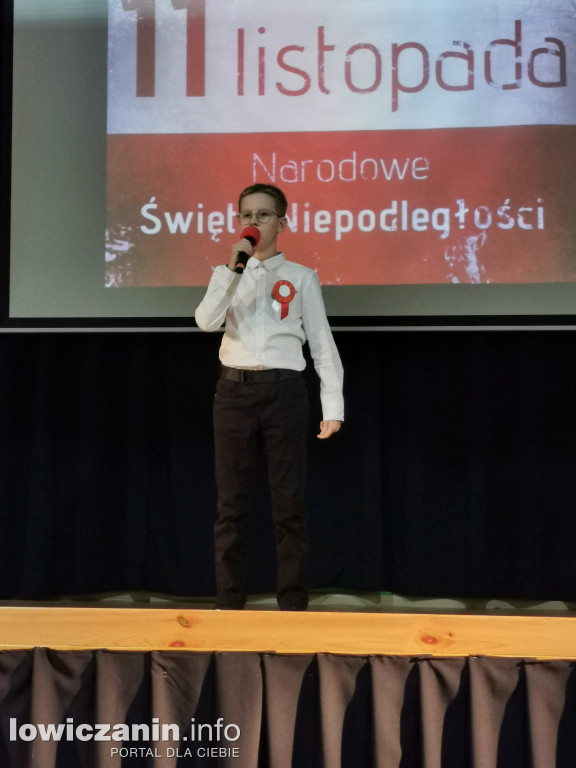 Święto Niepodległości w Szkole w Popowie