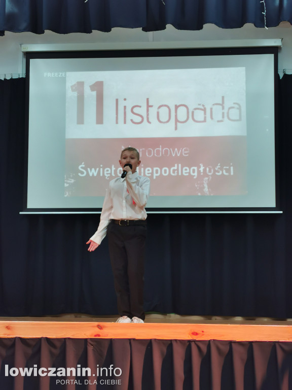 Święto Niepodległości w Szkole w Popowie