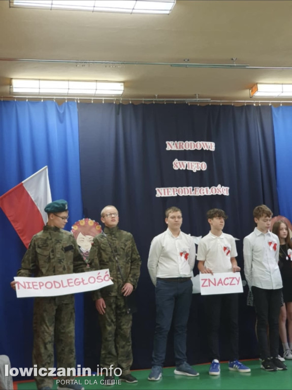 „Niepodległość znaczy wolność” akademia w szkole w Gągolinie Południowym