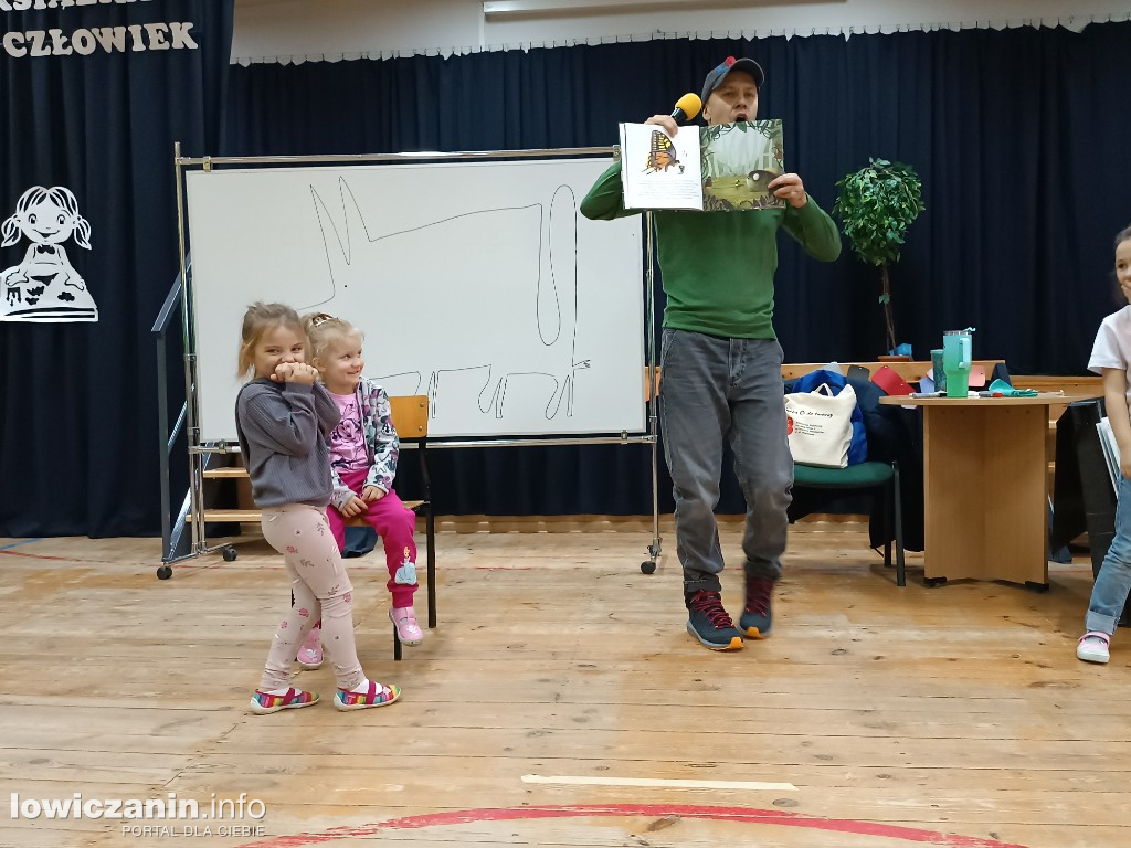 Spotkanie z autorem książek dla dzieci w Popowie