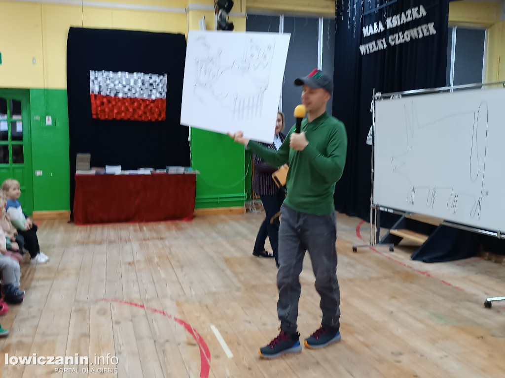 Spotkanie z autorem książek dla dzieci w Popowie