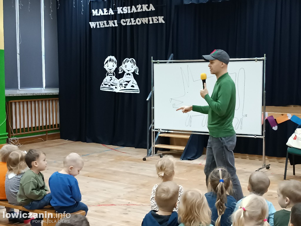 Spotkanie z autorem książek dla dzieci w Popowie
