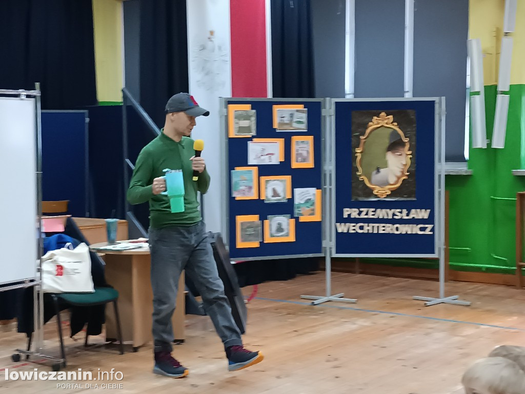 Spotkanie z autorem książek dla dzieci w Popowie