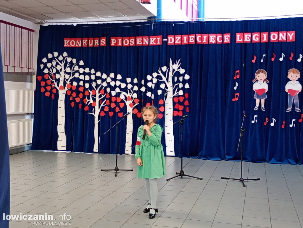 Konkurs pieśni patriotycznych w SP nr 2 w Głownie