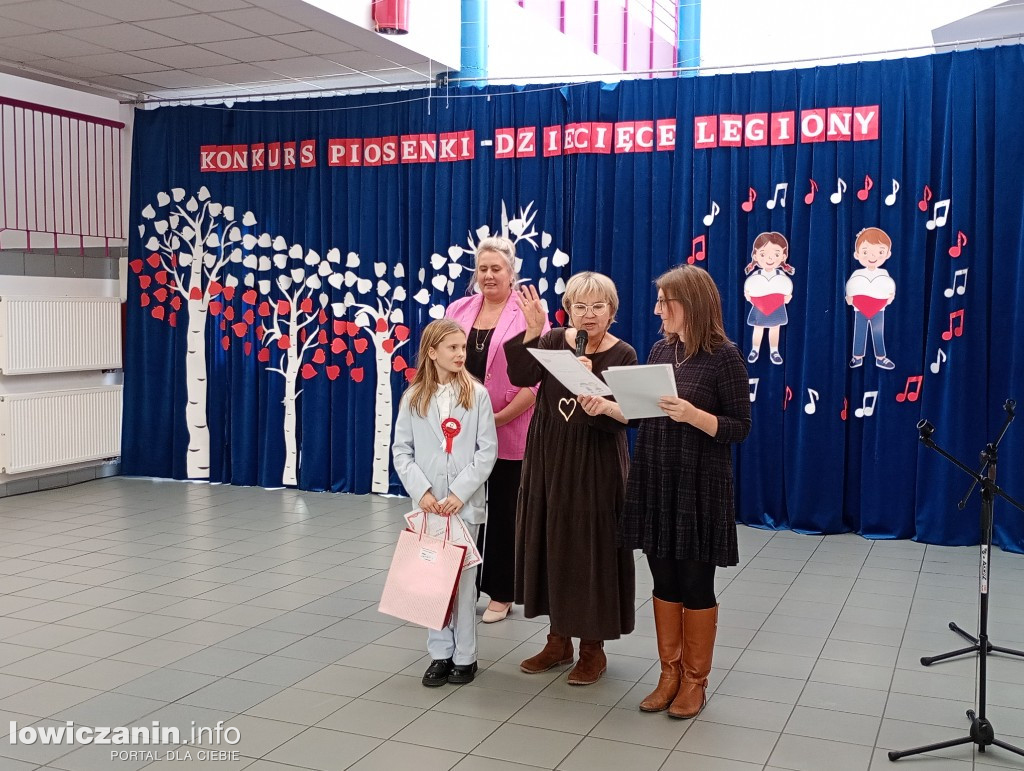 Konkurs pieśni patriotycznych w SP nr 2 w Głownie