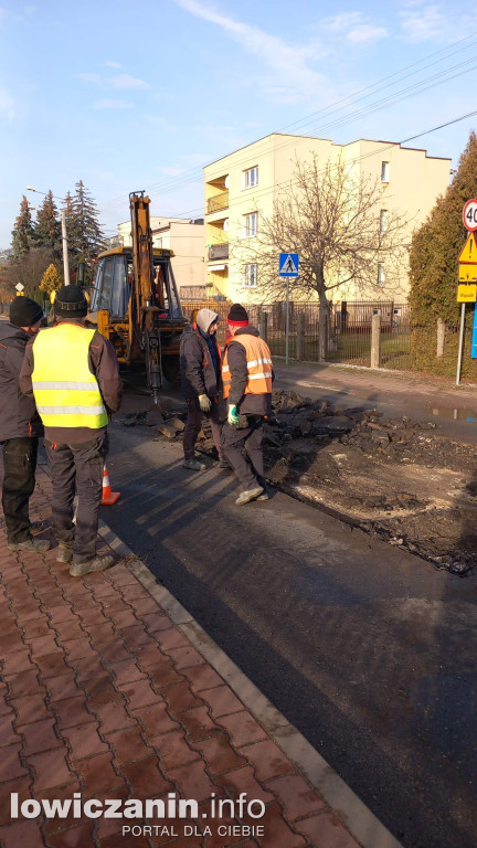 Prace na ul. Blich w Łowiczu