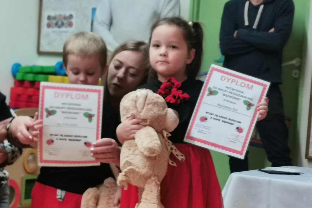 Ślubowanie Biedronek w Przedszkolu Jasia i Małgosi