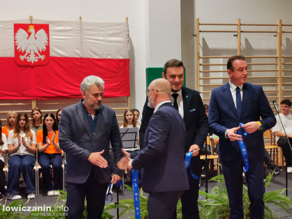 Otwarcie hali sportowej przy łowickim Ekonomiku