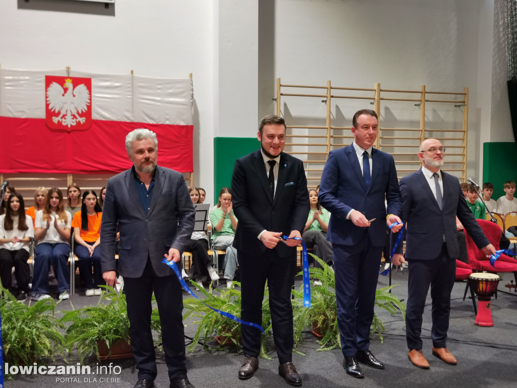 Otwarcie hali sportowej przy łowickim Ekonomiku
