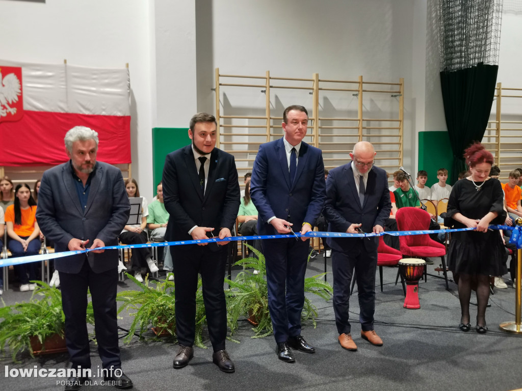 Otwarcie hali sportowej przy łowickim Ekonomiku