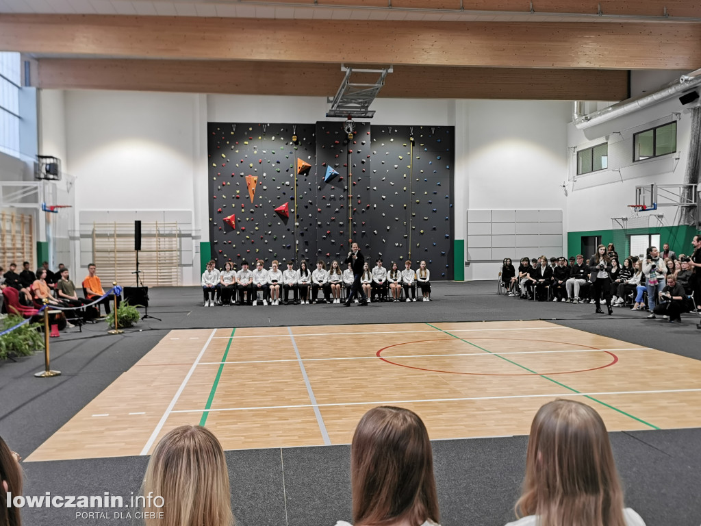 Otwarcie hali sportowej przy łowickim Ekonomiku