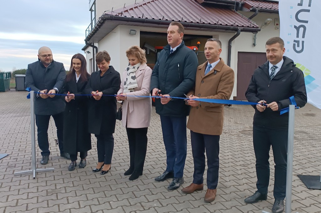 Otwarcie oczyszczalni w Strugienicach