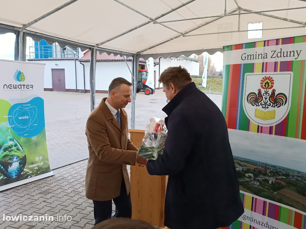Otwarcie oczyszczalni w Strugienicach